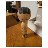 Japanese kokeshi wooden doll vintage