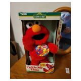 Tickle Me Elmo in original package