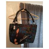 Elvis hand bag with matching wallet