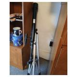 Tasco telescope with tripod