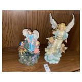 2 Angel musical decor items