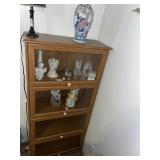 Bookcase with 4 glass front **lawyer style doors