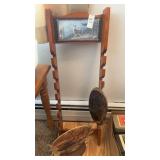 Small Deer Gun Rack and Decor