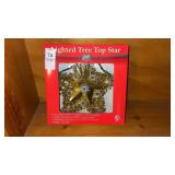 Lighted Tree Top Star