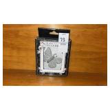 Glass Butterfly Decoration