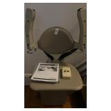 Bruno Straight StairliftBring tools for removal