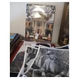 Elvis lot, guidebook to Graceland, b&w photos,