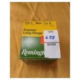 Remington Express 410 3" #6 shot partial counted