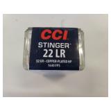 CCI Stinger 22LR 32 Gr.Coppeer plated HP 50