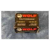 Wolf 7.62x39mm 123 gr. HP 20 cartridges