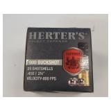 Herters 000 Buckshot 25 shotshells. 410 |21/2 in.