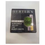 Herters rifle slug 25 shot shells .410 l 2 1/2