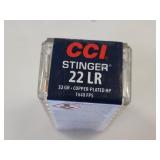 CCI Stinger 22LR 32 Gr.Coppeer plated HP 50