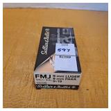 Sellier & Bellot handgun ammunition 9 mm luger ,