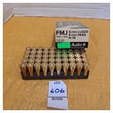 Sellier & Bellot handgun ammunition 9 mm luger ,