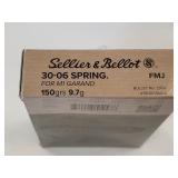 Seller & Bellot 30-06 Spring 150grs. 9.7 g