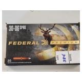 Federal premium 30-06 SPRG 20 Centerfire rifle