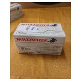 Winchester 40 S&W 165 gr 100 rd pack