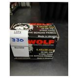 Wolf 5.45x39mm box of 30