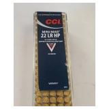Cci mini mag 22 lr Hp copper plated hollow point