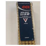 Cci mini mag 22 or Hp copper plated hollow point