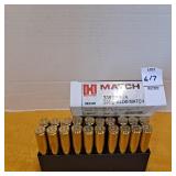 Hornady Match 338 Lapua 285 gr ELD match