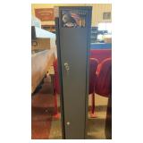 Metal Safe 8 1/2 w x 6 d x 43 1/2 h in