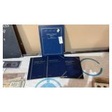 Lot of Coin Collecting Booklets Empty