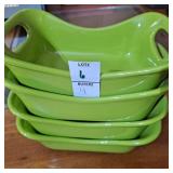 Four 12 oz Rachel Ray dishes