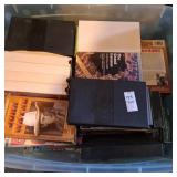 Tote of assorted VHS tapes