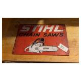 Stihl Chainsaw Sign