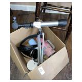 Vivitar  telescope & variety box lot