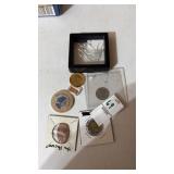 Wooden Nickel, Foreign Coins and Souvenir Penny