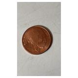 .999 Fine Copper 1 Oz Buffalo Collector Coin