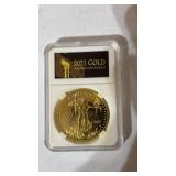 2021 $50 Gold American Eagle Copy Coin