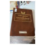 Golden Replica of United States Stamps