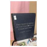 Full Set First State Quarters Map