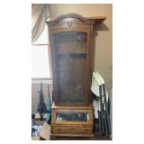 Wooden Gun Cabinet W Key