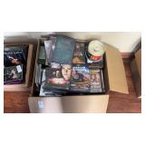 Box of DVDs