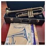 Caravelle 500 series trumpet with case