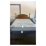 Queen Size Bed, Mattress and Boxspring
