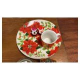 Decorative Serving Plates, Soap Dispenser and