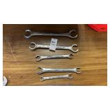 Lot of Double Sided Wrenches