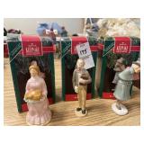 Hallmark keepsake ornaments - variety lot of 3