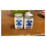 Milk Glass Salt/Pepper Shakers