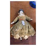 Vintage Porcelain Doll