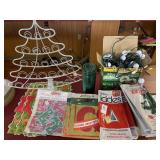 Vintage holiday decor & lights