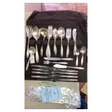60 pc International sterling Prelude' flatware -