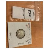 1916 S US  barber dime