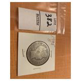 1895 S US  barber half dollar